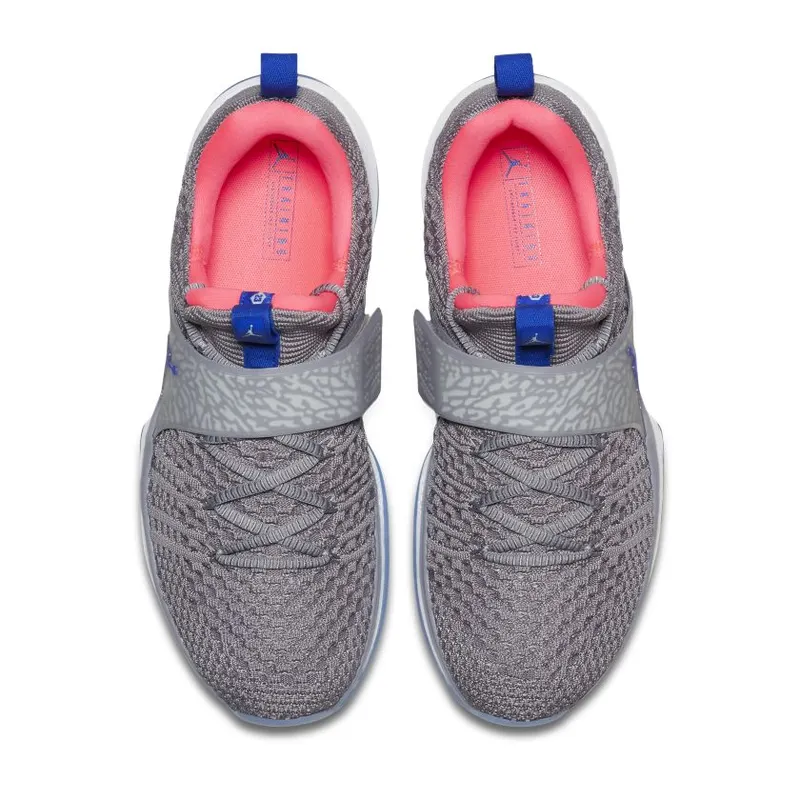 Jordan Trainer 2 Flyknit Grey Racer Blue (921210-008)
