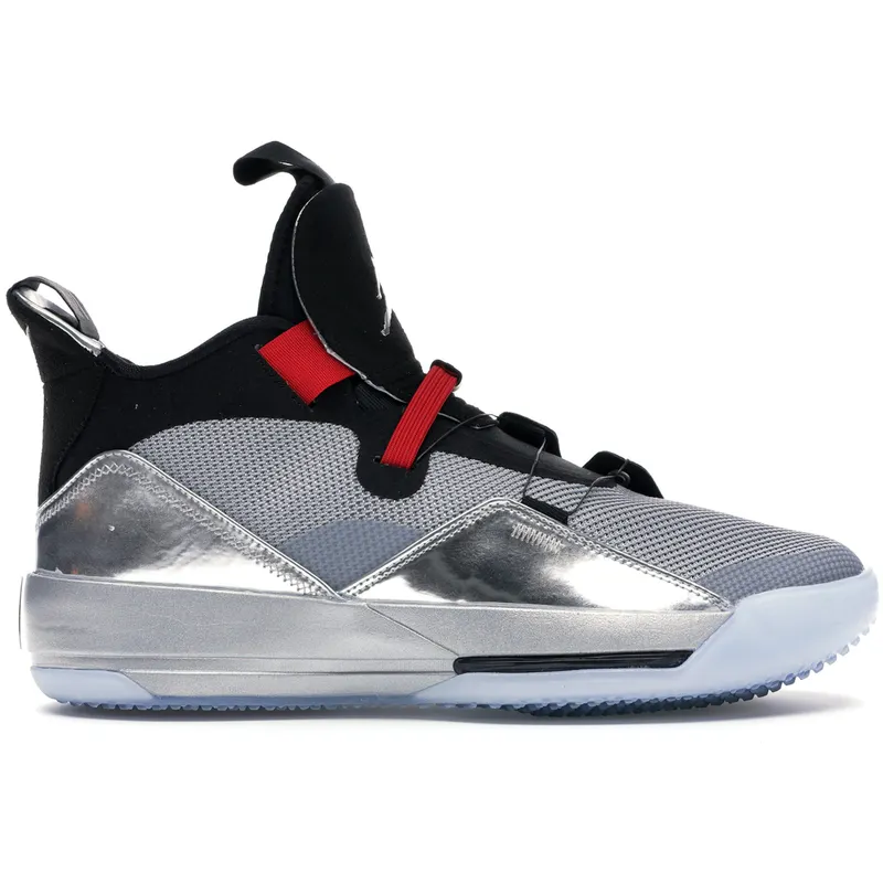 Jordan XXXIII Metallic Silver Black All-Star (AQ8830-005/BV5072-005)