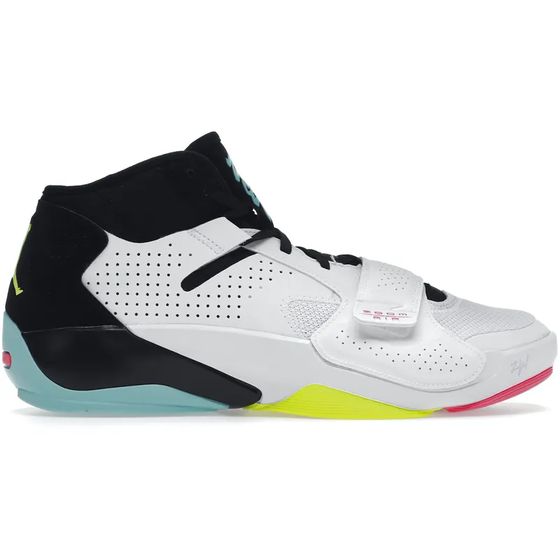 Jordan Zion 2 White Volt Dynamic Turquoise (DM0858-107/DO9161-107)