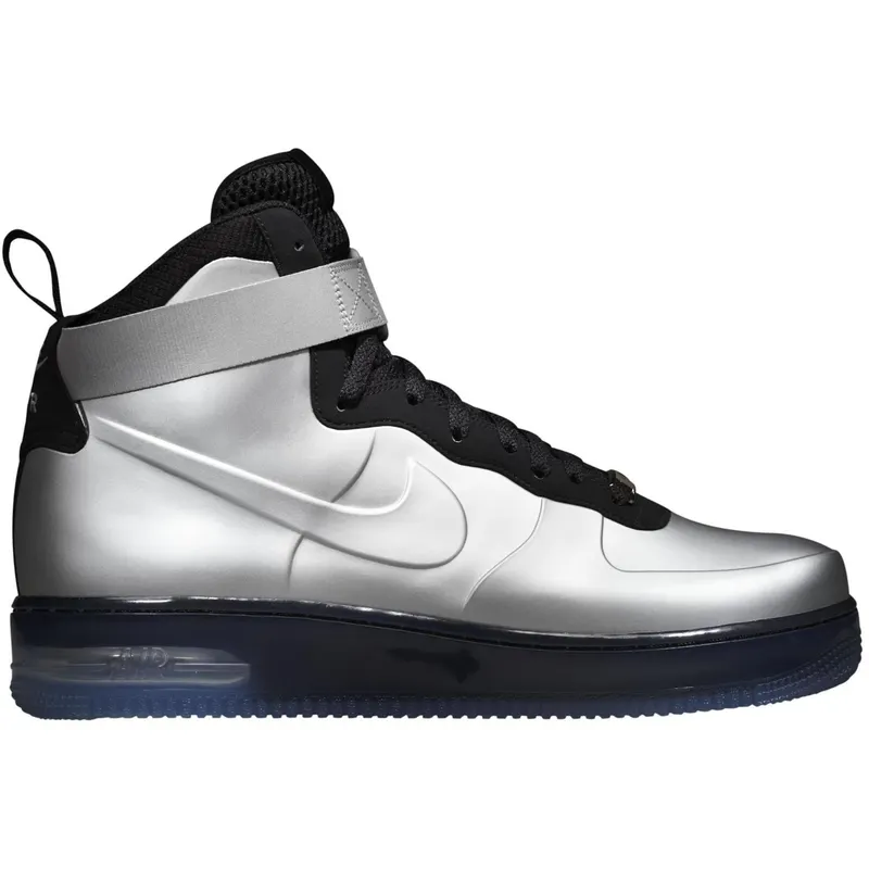 Nike Air Force 1 High Foamposite Silver (415419-002)
