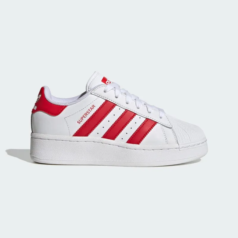 adidas Superstar XLG Kids Cloud White / Better Scarlet / Cloud White (IF0551)