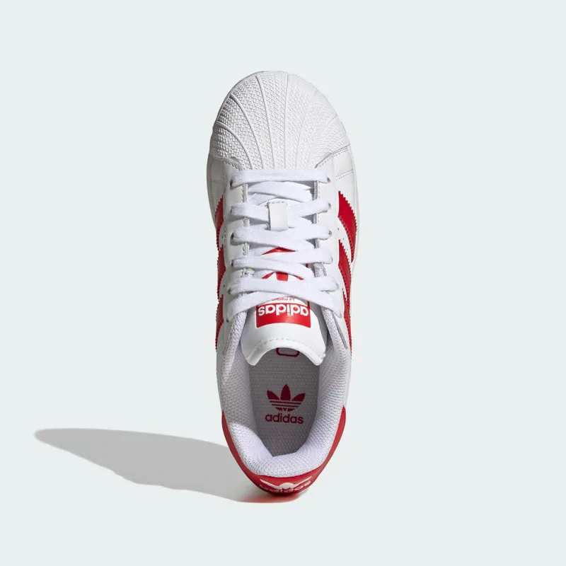 adidas Superstar XLG Kids Cloud White / Better Scarlet / Cloud White (IF0551)