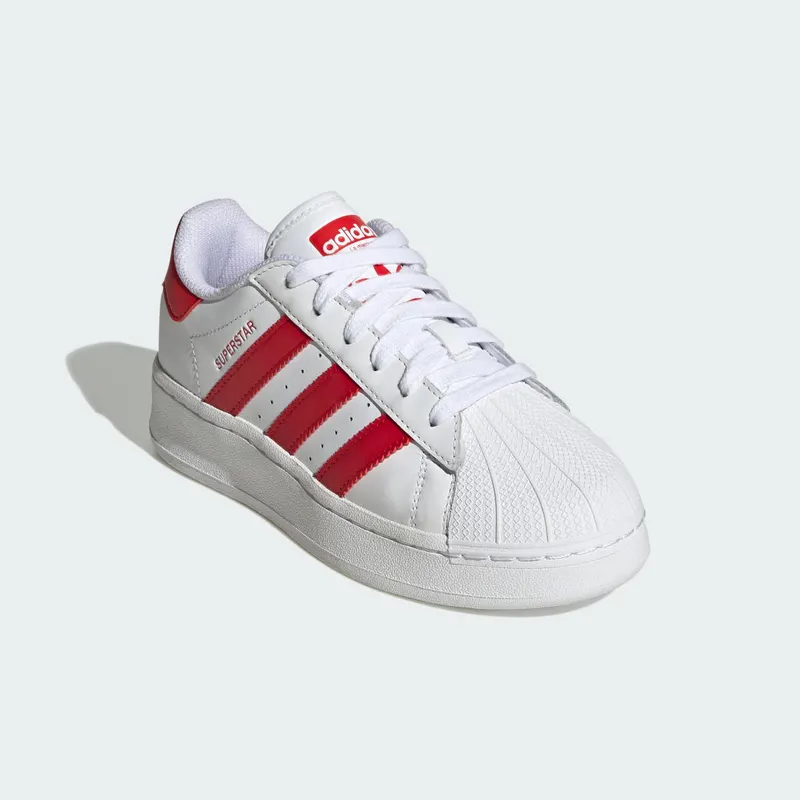 adidas Superstar XLG Kids Cloud White / Better Scarlet / Cloud White (IF0551)