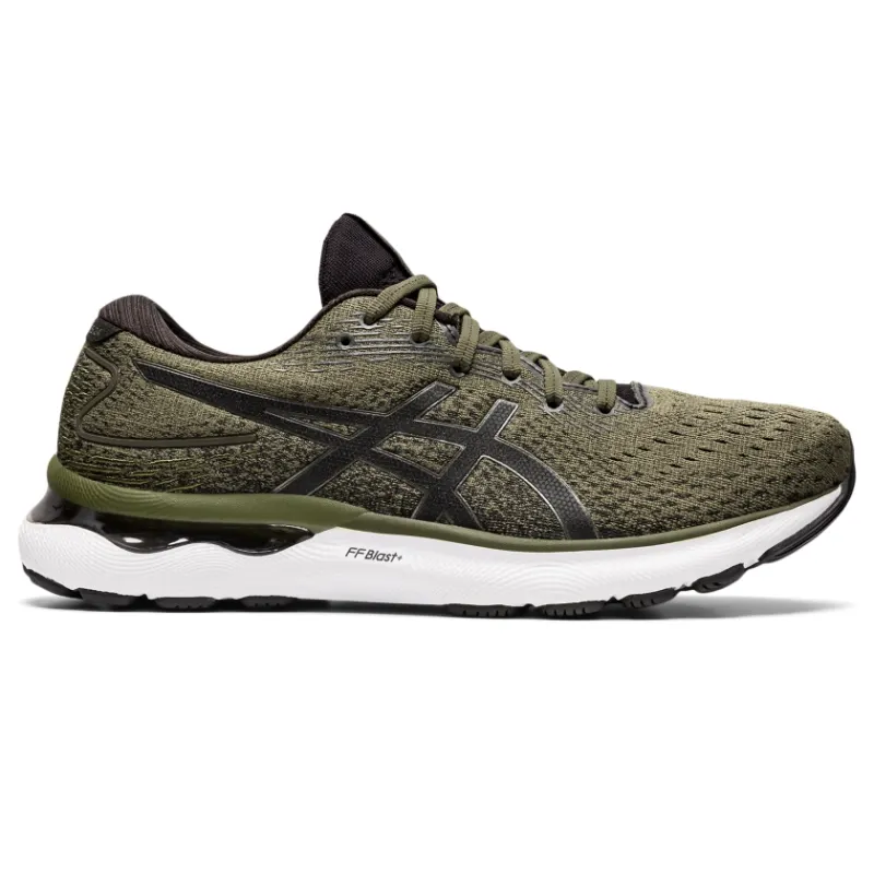 ASICS Gel-Nimbus 24 Olive Canvas Gunmetal (1011B359-300)