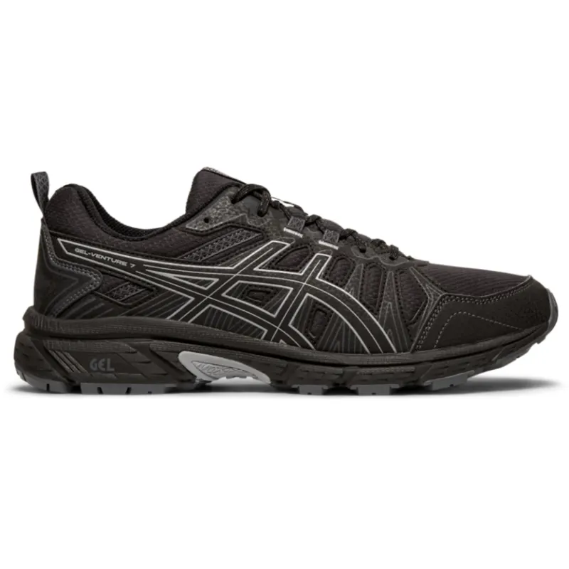 ASICS Gel-Venture 7 Black Sheet Rock (4E Wide) (1011A561-001)