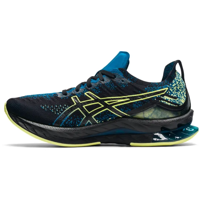 ASICS Kinsei Blast Black Blue Glow Yellow (1011B203-004)