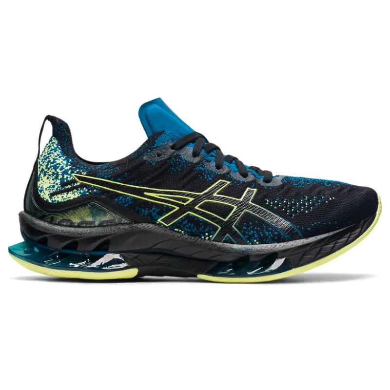 ASICS Kinsei Blast Black Blue Glow Yellow (1011B203-004)