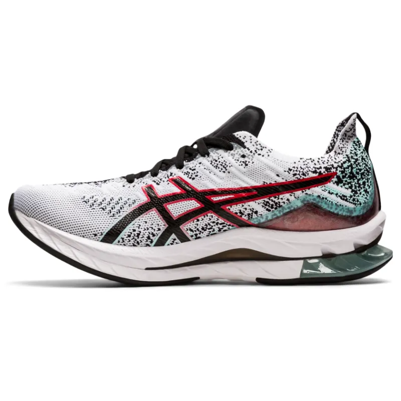 ASICS Kinsei Blast White Black Red Aqua (1011B203-109)