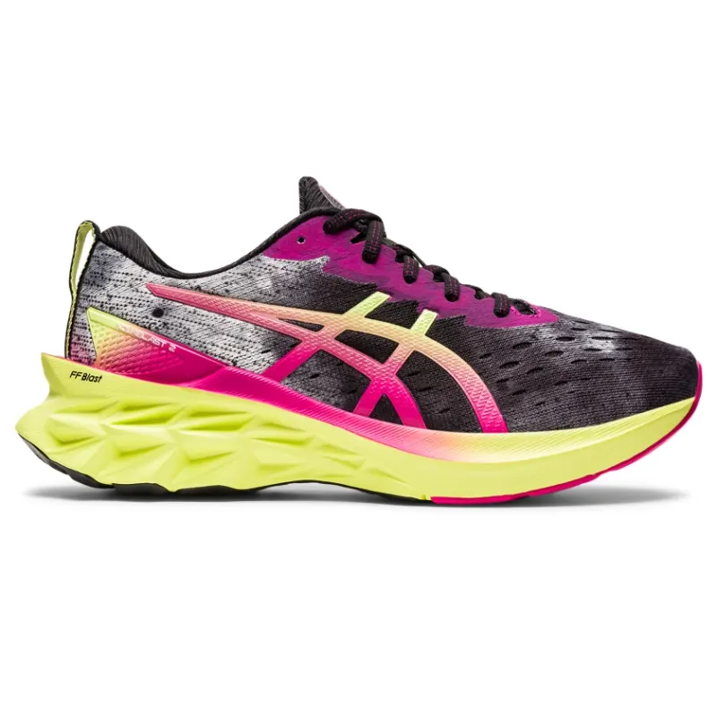 ASICS Novablast 2 Black Glow Yellow (Women’s) (1012B276-001)