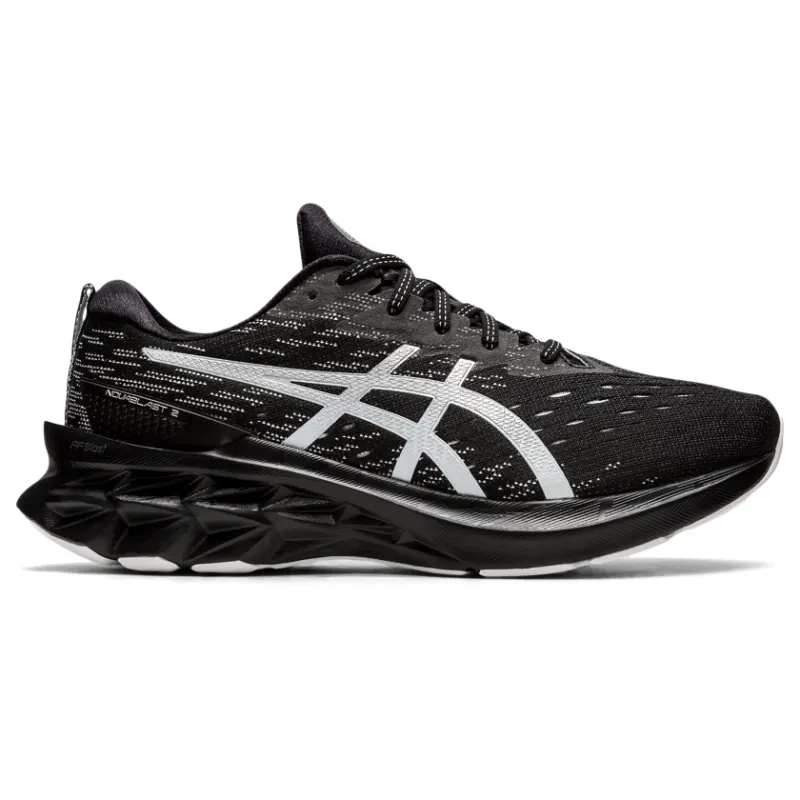 ASICS Novablast 2 Black Pure Silver (1011B192-001)