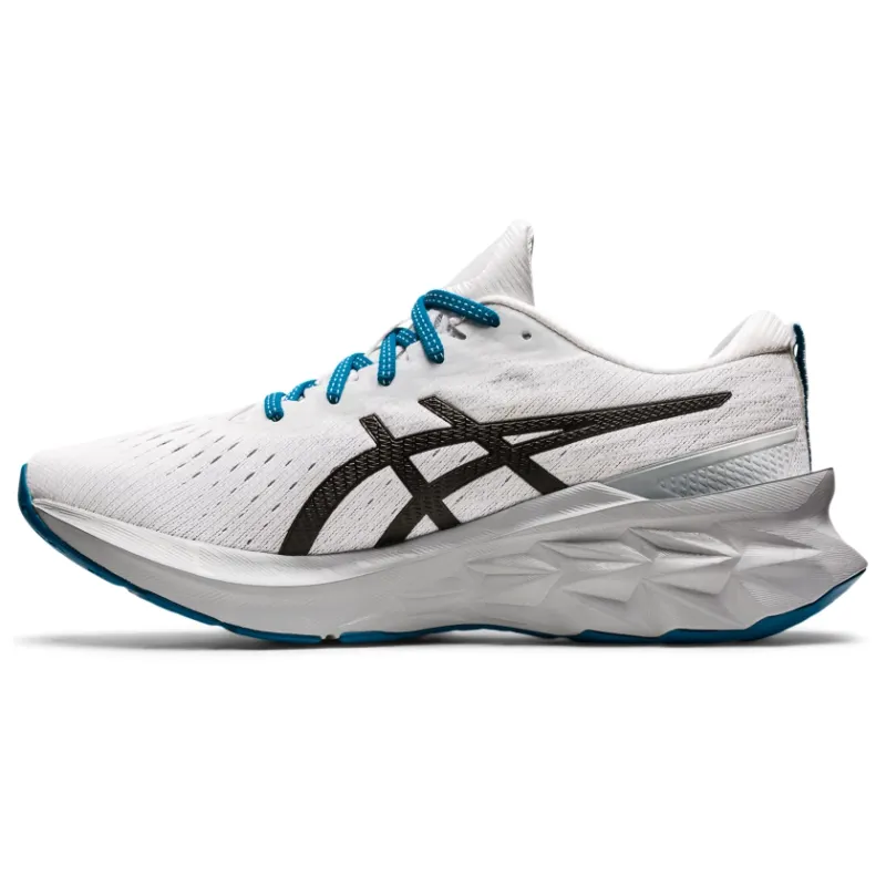 ASICS Novablast 2 White Black Blue (1011B192-100)