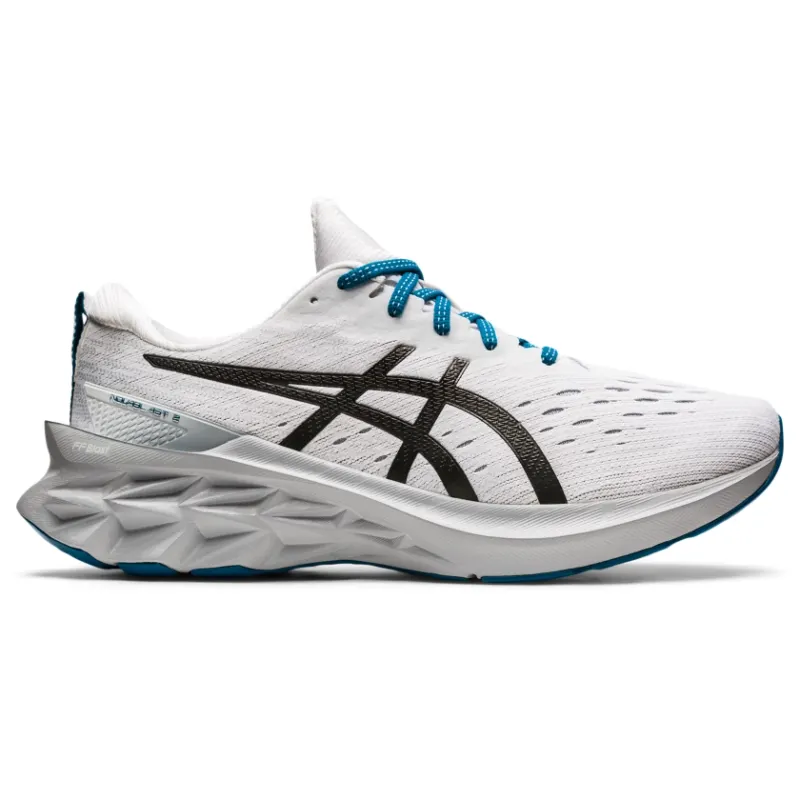 ASICS Novablast 2 White Black Blue (1011B192-100)