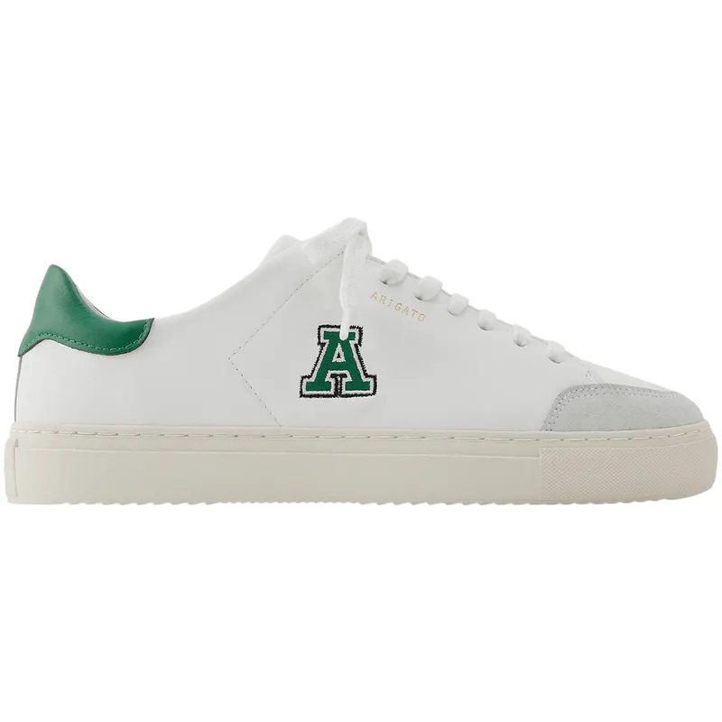 Axel Arigato Clean 90 College A White Kale Green (F0549003)