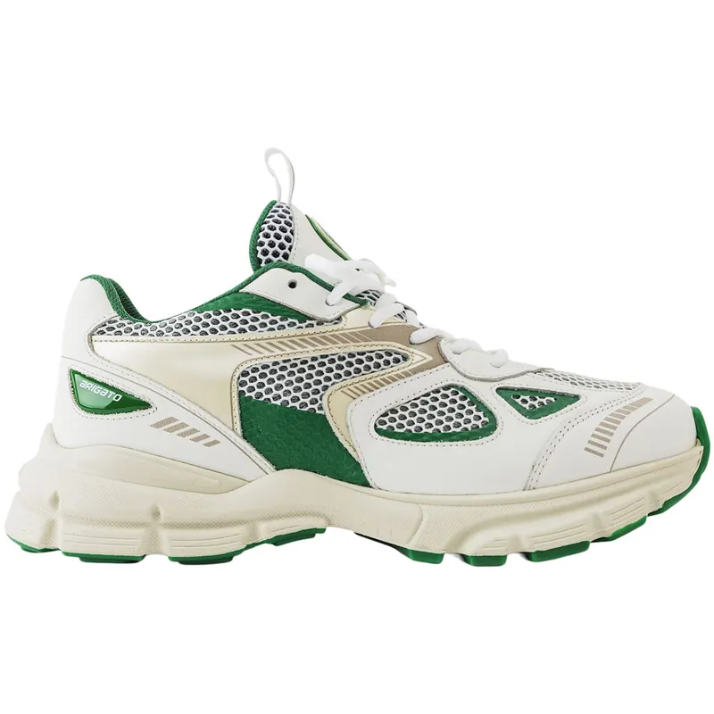 Axel Arigato Marathon Runner White Kale Green (F0158043)