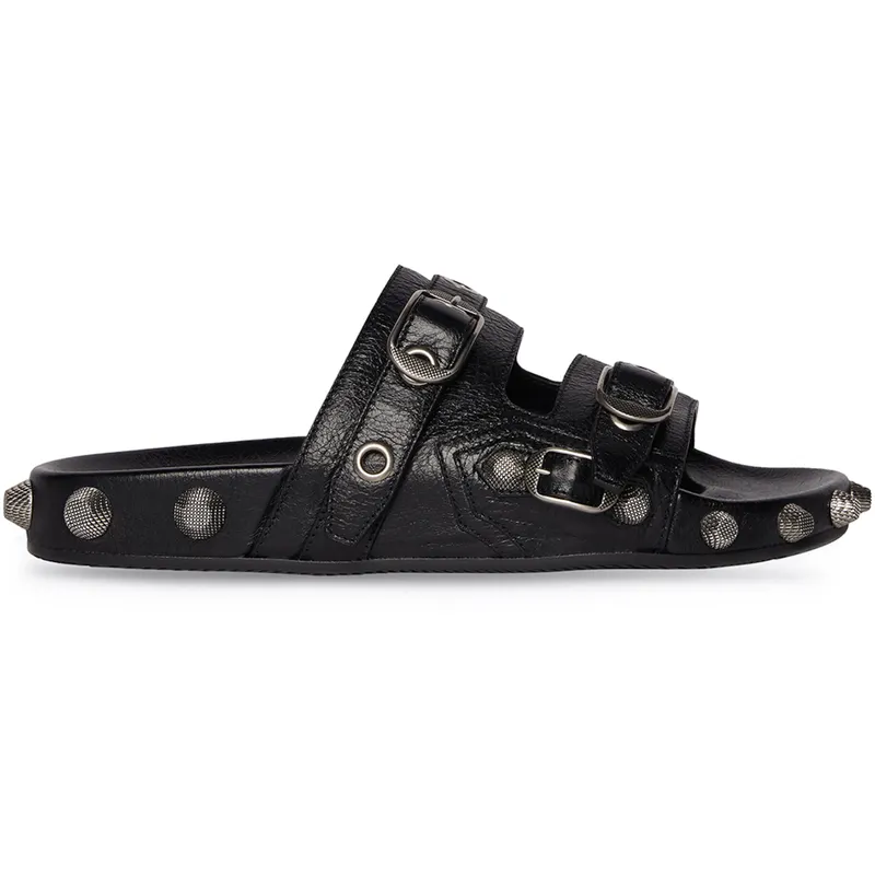 Balenciaga Cagole Sandals Black (693956WAD4E1081)