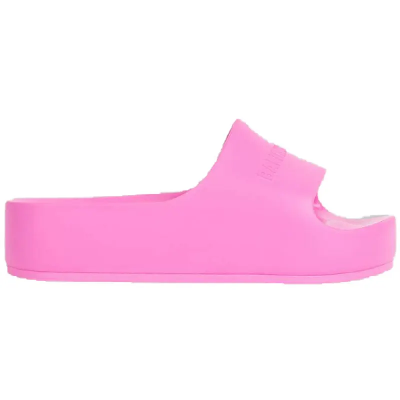 Balenciaga Chunky Slide Fluo Pink (Women’s) (654315W1S895000)