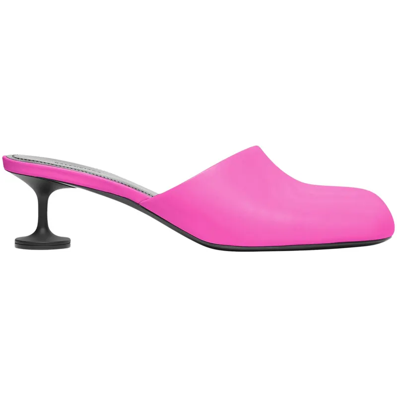 Balenciaga Lady 50mm Mule Pink Leather (701921WBCR05696)