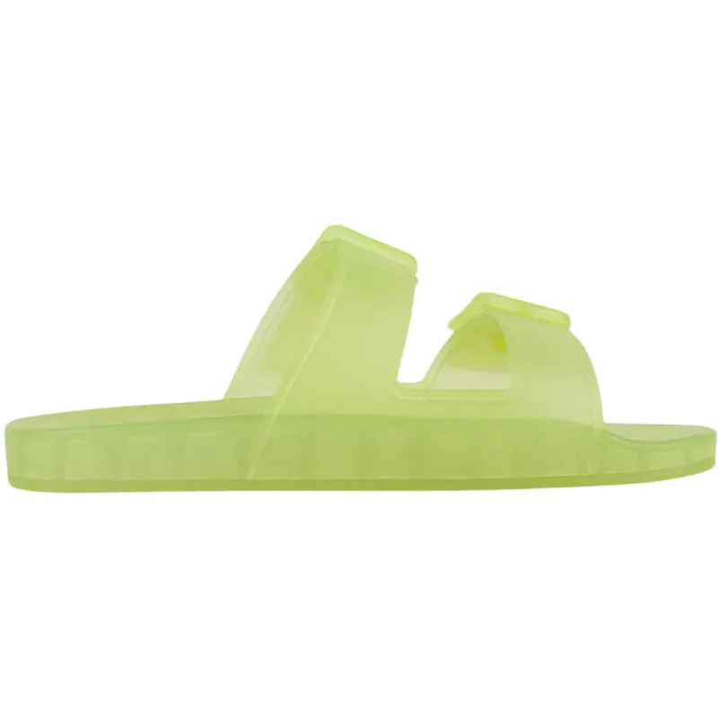 Balenciaga Mallorca Sandal Clear Neon Yellow (Women’s) (656937W2DZ27321)