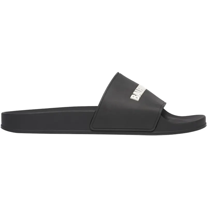 Balenciaga Pool Slide Black White (565826 W1S80 1006)