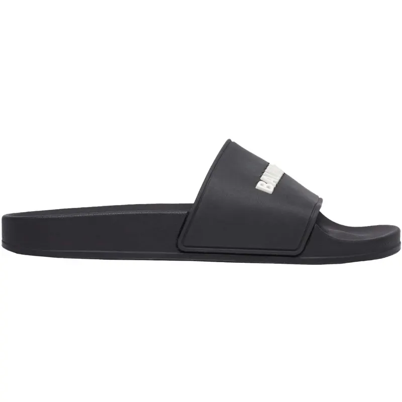 Balenciaga Pool Slide Black White (Women’s) (565547W1S801006)