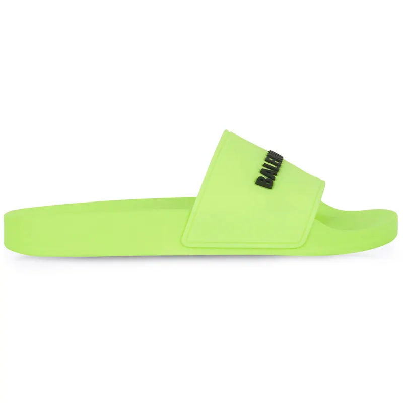 Balenciaga Pool Slide Fluo Yellow (Women’s) (565547W1S827321)