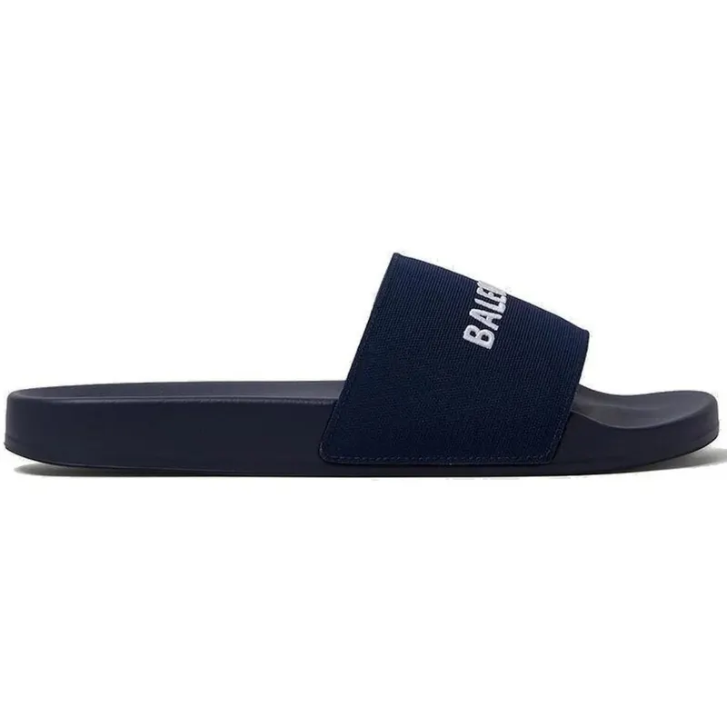 Balenciaga Pool Slide Navy (695557W1S9C4590)