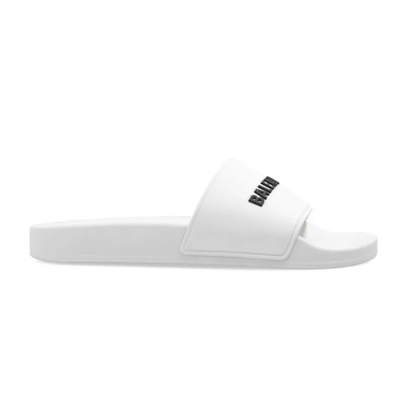 Balenciaga Pool Slides Eggshell (565547W1S809310)