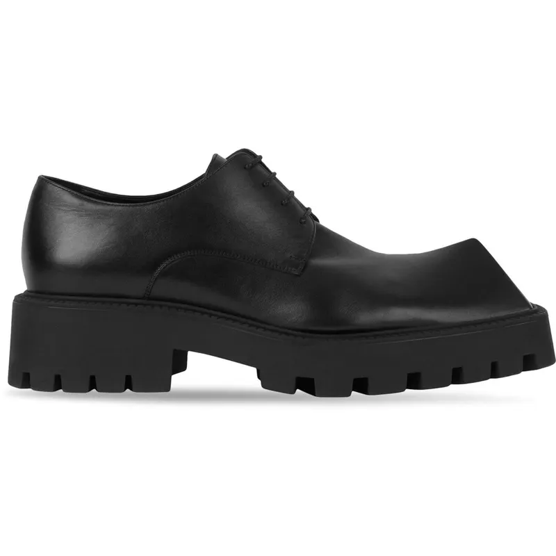 Balenciaga Rhino 25mm Derby Black Calfskin (656977WBB501000)