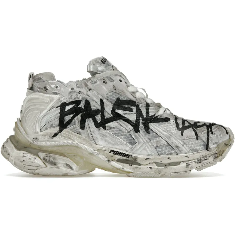 Balenciaga Runner Graffiti White (Women’s) (677402W3RBQ9010)