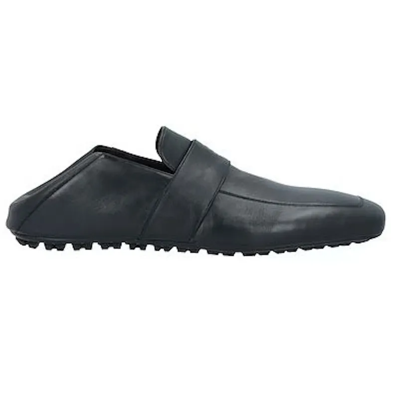 Balenciaga Slide Loafer Black Leather (636924WA72L1000)