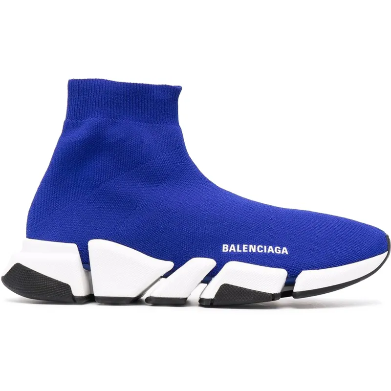 Balenciaga Speed 2.0 Dark Blue White Black (617239W2DB24791)