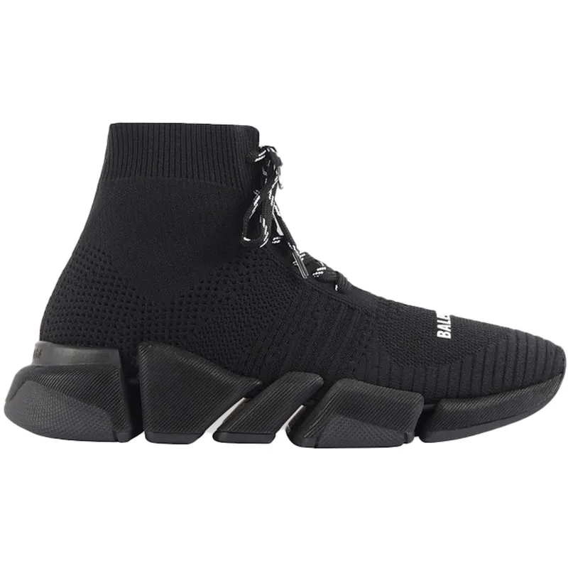 Balenciaga Speed 2.0 Lace Up Black (Women’s) (617214W17011013 / 617214W2DB11013)