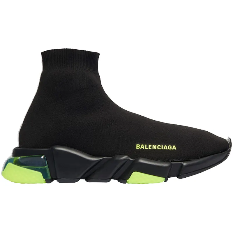 Balenciaga Speed Clear Sole Yellow Fluo (Women’s) (607543W05GJ1048)