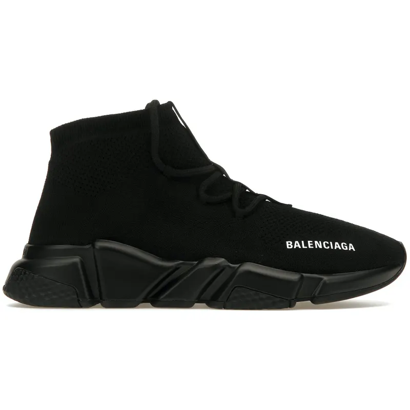 Balenciaga Speed Trainer Lace Up Black (560236W1HP01000/587289W2DB11013)