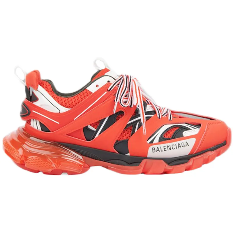 Balenciaga Track Clear Sole Red (647742W3BZ16591)