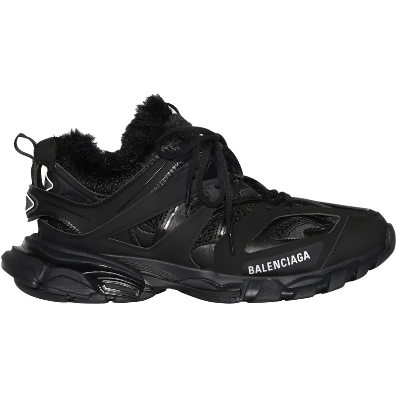 Balenciaga Track Fake Fur Black (Women’s) (668555W3CQ11000)