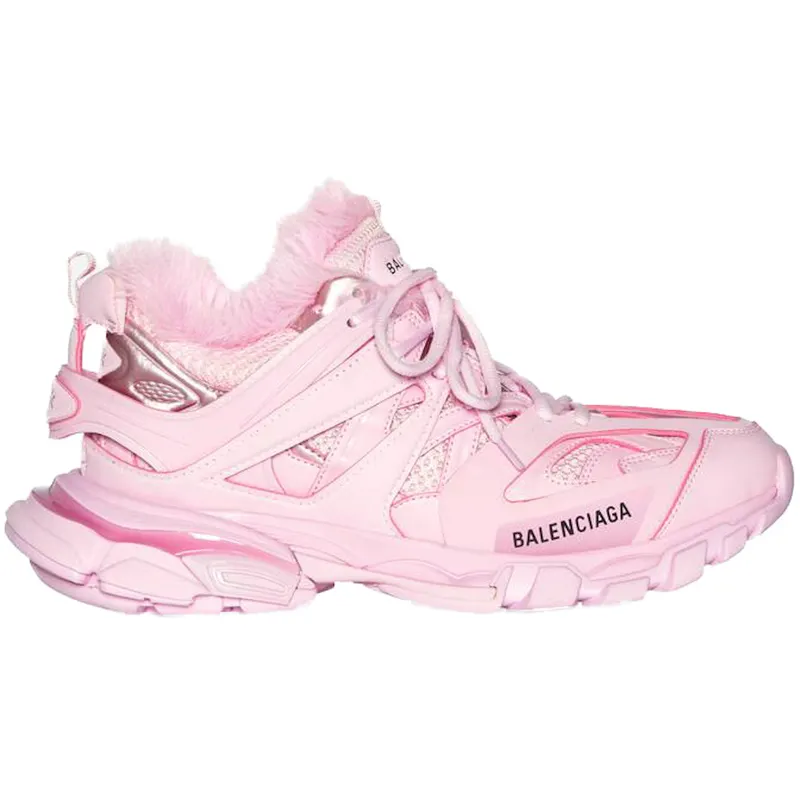 Balenciaga Track Fake Fur Pink (Women’s) (668555W3CQ15000)