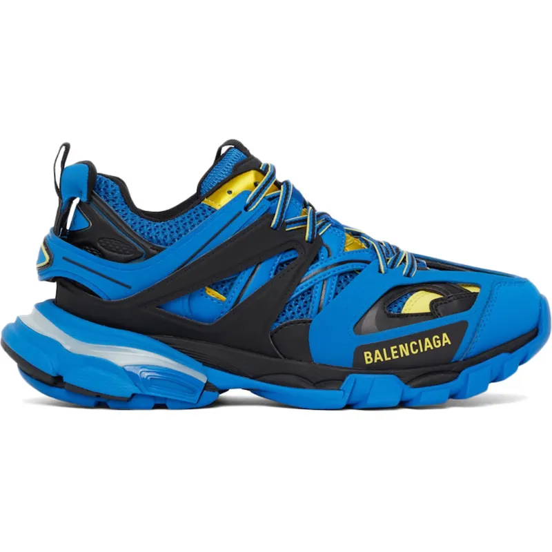 Balenciaga Track LED Blue Yellow Black (555036W3AD34072)