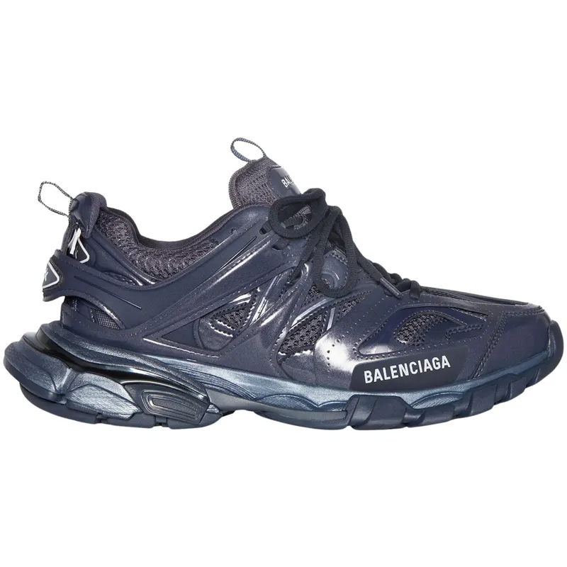 Balenciaga Track Metallic Grey Navy (542023W2FS81200)
