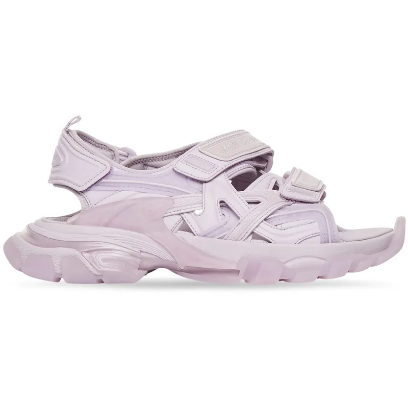 Balenciaga Track Sandal Clear Sole Lilac (Women’s) (655948W2CC25000)