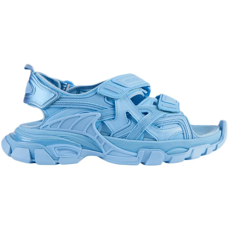 Balenciaga Track Slide Sandal Baby Light Blue (Women’s) (617543W2CC14850)