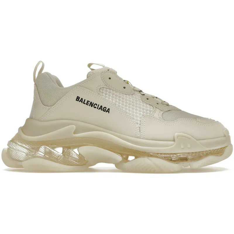 Balenciaga Triple S Clear Sole Beige (541624W2GA19100)