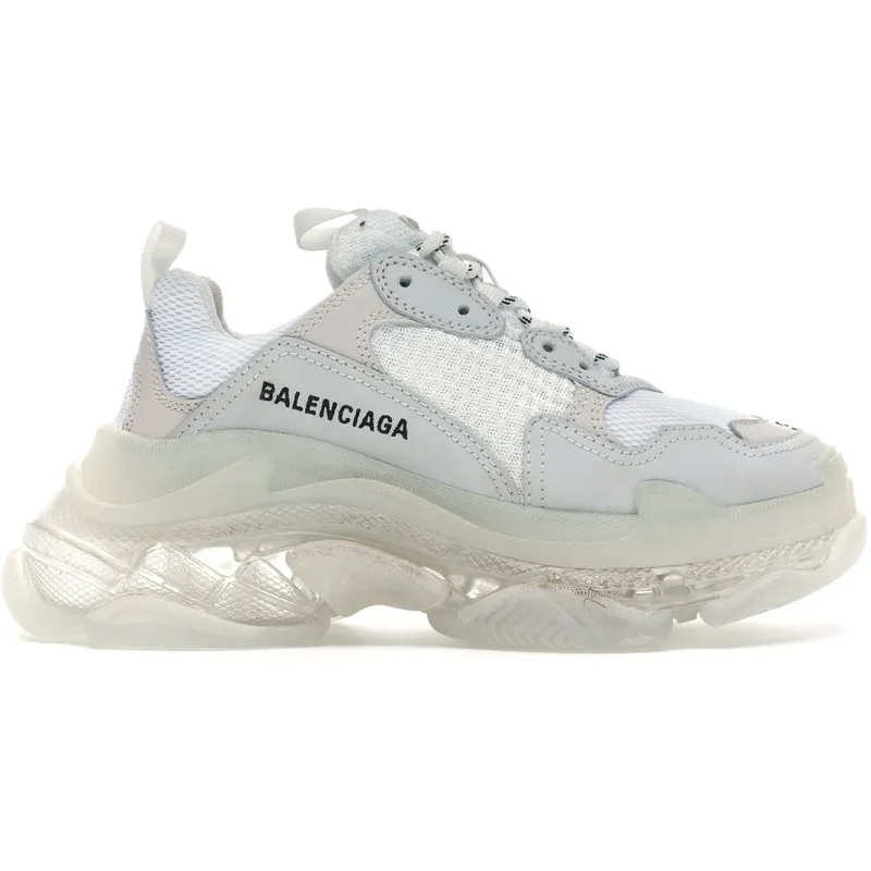Balenciaga Triple S White Clear Sole (Women’s) (544351W09E19000)