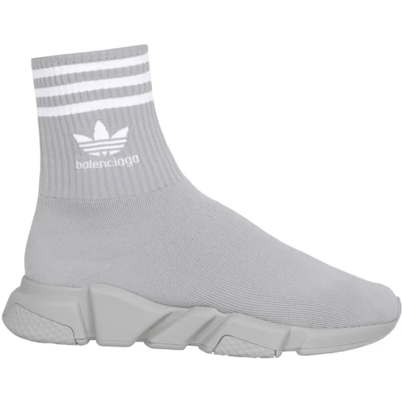 Balenciaga x adidas Speed Trainer Grey White (Women’s) (717589 WBDV1 1590)