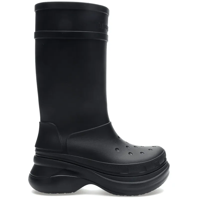 Balenciaga x Crocs Boot Black (677384W1S8E1000)