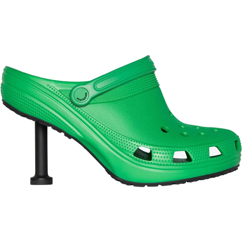 Balenciaga x Crocs Madame 80MM Green (Women’s) (677390W1S8E3033)