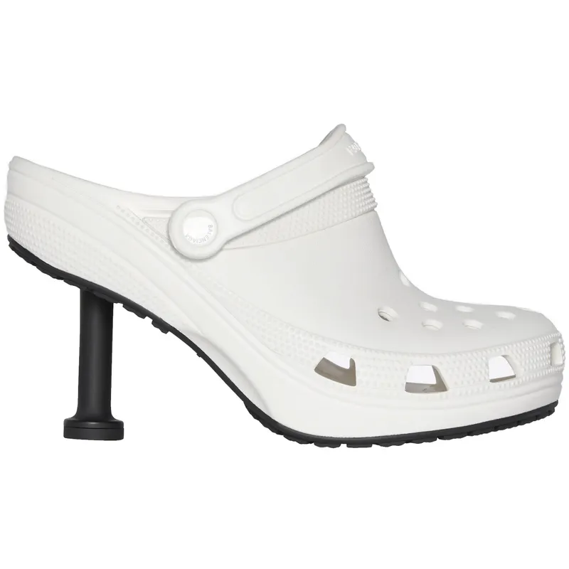 Balenciaga x Crocs Madame 80MM White (Women’s) (677390W1S8E9000)
