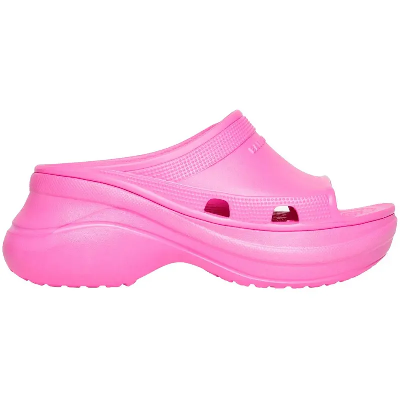 Balenciaga x Crocs Pool Slide Sandals Pink (Women’s) (677389W1S8E5300)