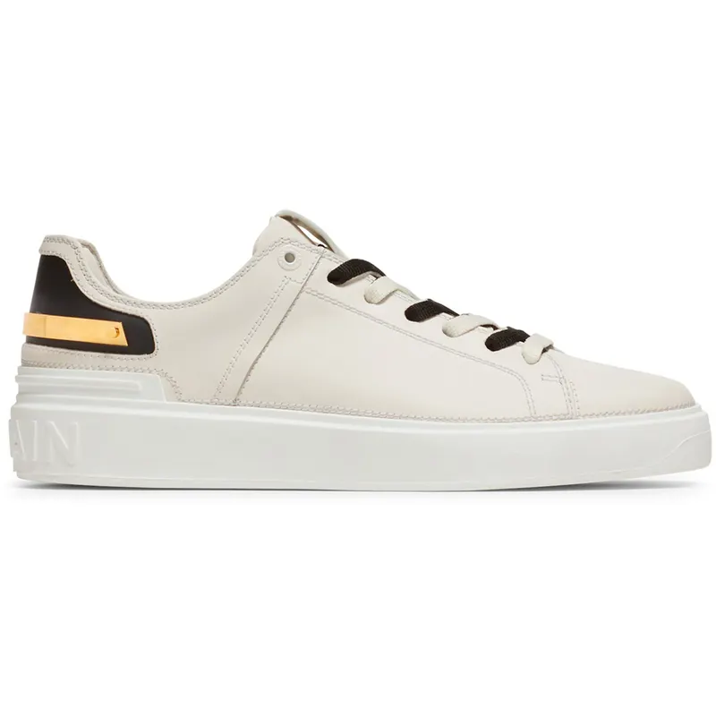 Balmain B-Court Low-Top White Black (YM0VI310LTPR0FA)