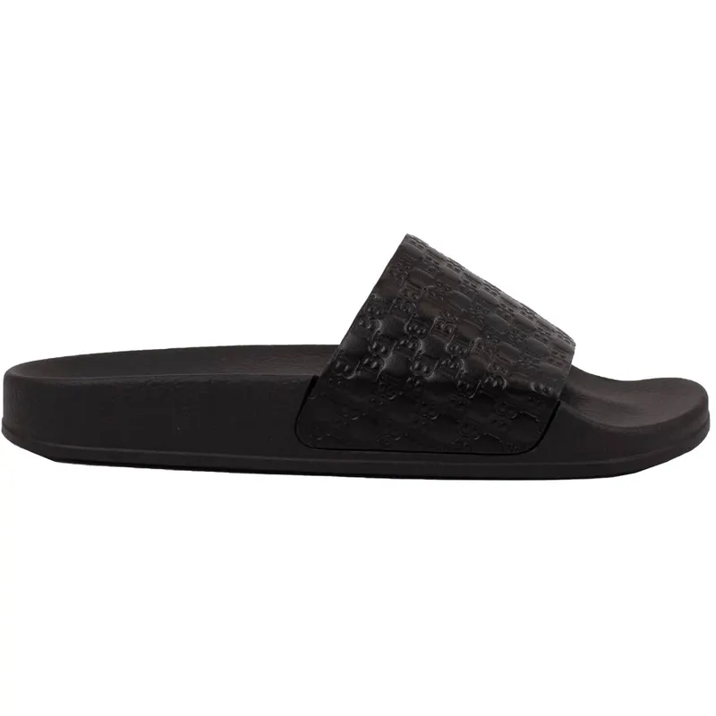 Balmain Calypso Embossed Slide Black (SN3C169LSMB BLK)